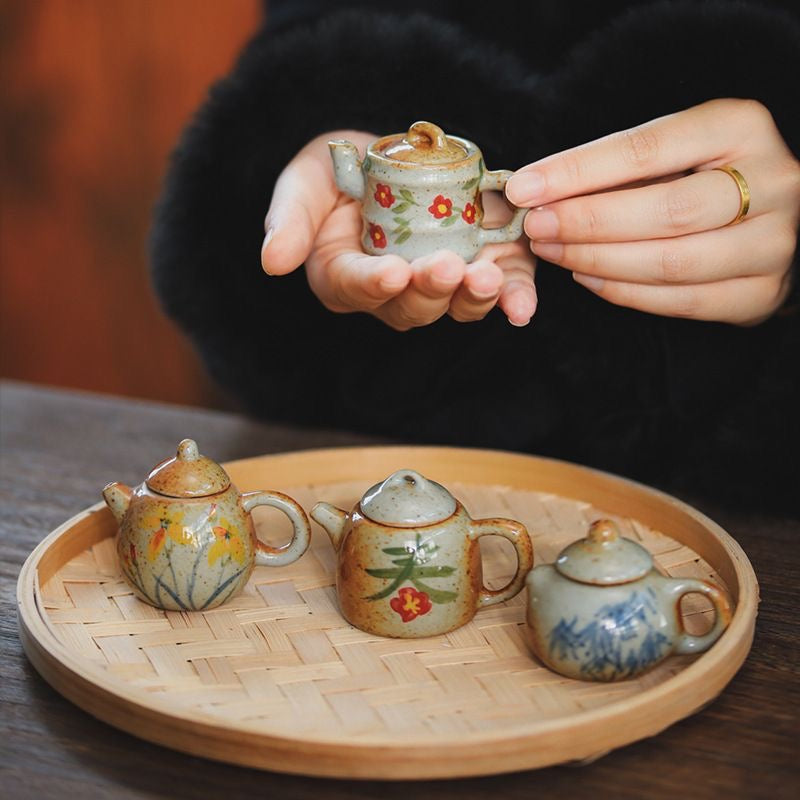 Miniature small tea set table ornaments (mini)