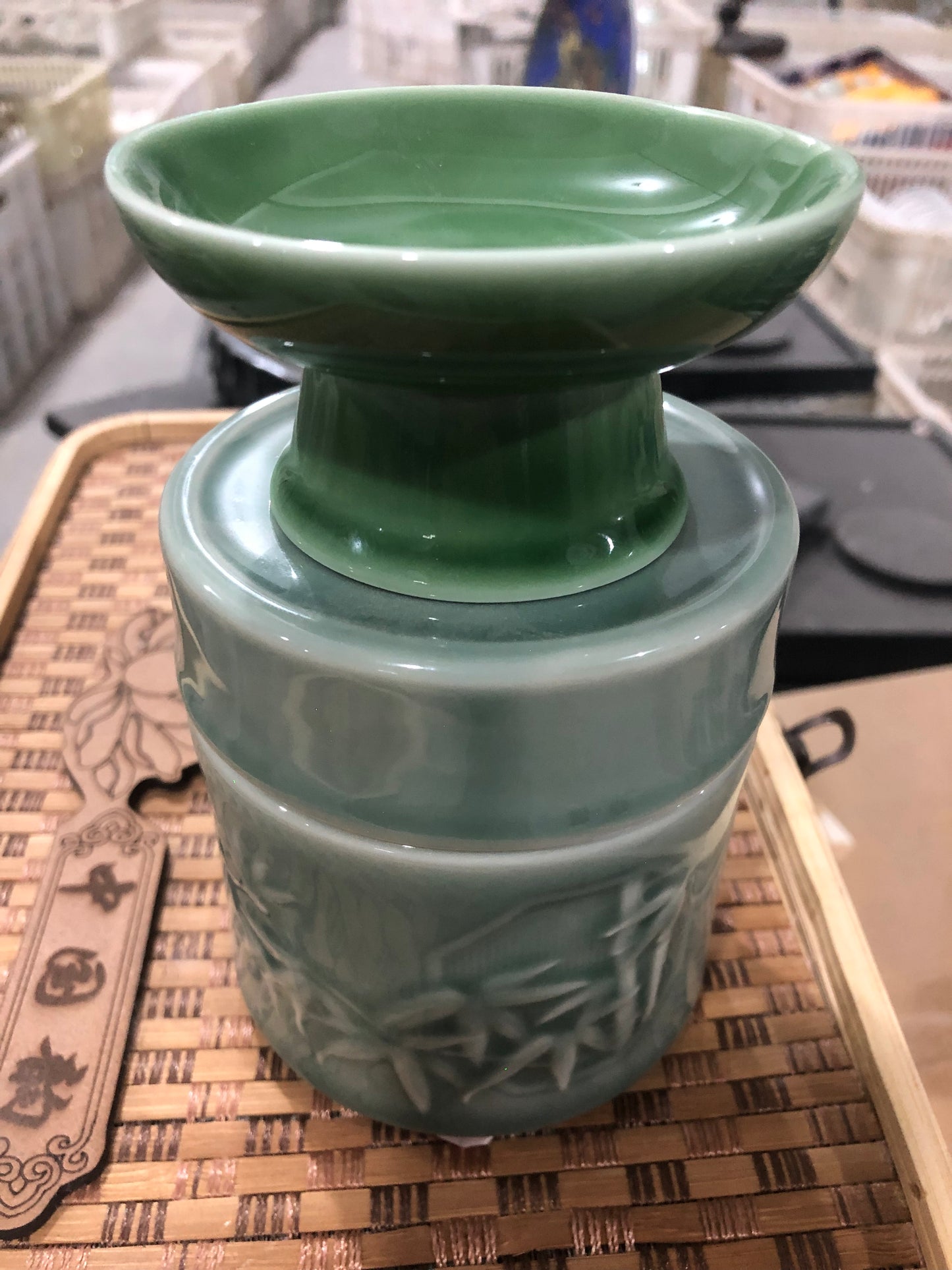 Green cup