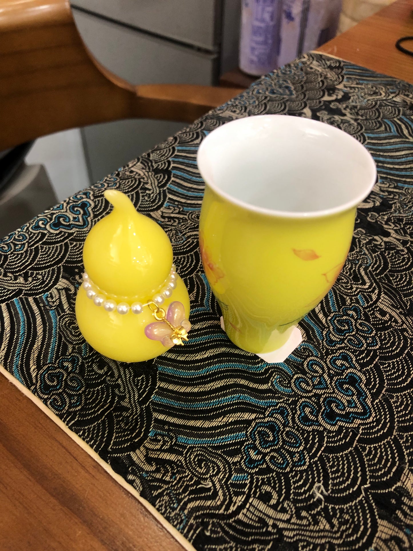 Gourd and cup