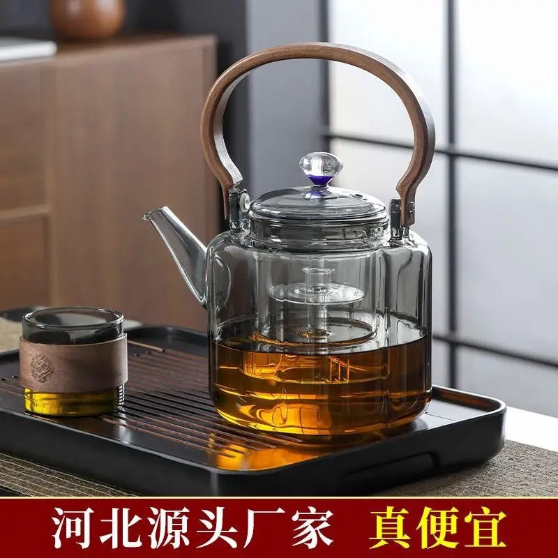 Glass pot
