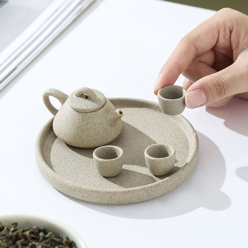 Miniature small tea set table ornaments (mini)