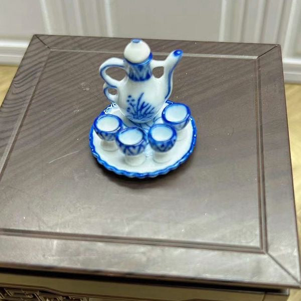 Miniature small tea set table ornaments (mini)