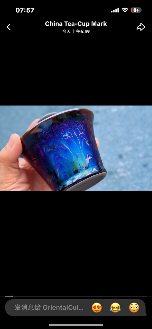 Blue Fairy Covered Bowl